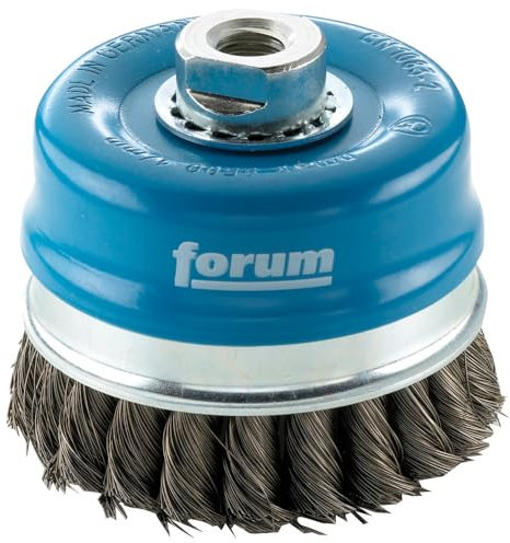Forum Topfbürste Stahldraht M14 100 x 0,50 mm gezopft, 4317784861663