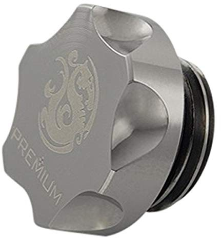 Bitspower G1/ 4 Inch Thread Stop Fitting Deep Blood Red