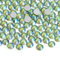 Jollin Glue Fix Crystal AB FlatBack Rhinestones (ss20 576pcs, Light-green AB) by Jollin