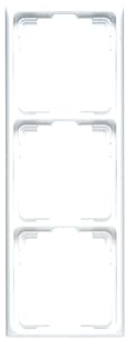 Jung Cadre CD583KWW 3 voies Blanc