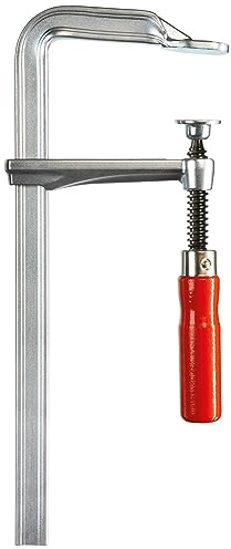 BESSEY Ganzstahlzwinge GZ60 | 600 mm Spannweite | 120 mm Ausladung | Federndes und elastisches Spannen reduziert Vibrationen und ermöglicht präzise Ergebnisse bei Holz- und Metallarbeiten