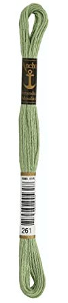 Anchor Sticktwist, Lauflänge: 8M 261 Stickgarne