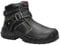 ELTEN Sicherheitsschuhe CARL S3 HI, Damen und Herren, Leder, Stahlkappe, leicht, robust, Schwarz, Größe: 42