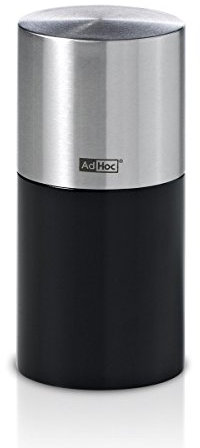 Ad Hoc MP84S – Macina Sale o Pepe Goliath Small Nero Legno di Betulla/Acciaio Inox 10 5 cm (H. Nr.)