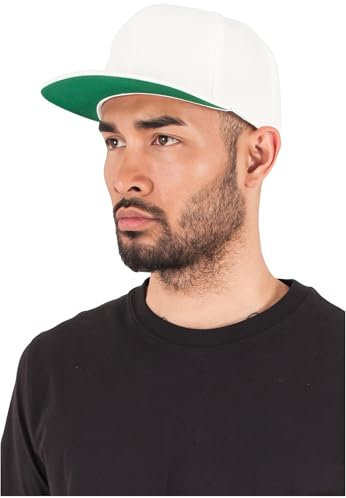 Yupoong Unisex Classic Snapback Cap Kappe, natural, Einheitsgröße