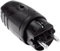 Bachmann Gummistecker, 913171,Schwarz