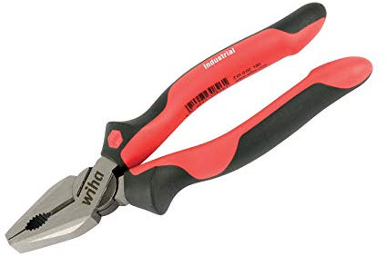 Wiha 30904 Industrial SoftGrip Combination Pliers 8.0