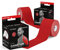 Kintex 2 Rollen Kinesiologie Tape Classic, 5 cm x 5 m, hautfreundliches & wasserfestes Kinesiologie Tape, Physio Tape, Medizinisches Tape (Rot)