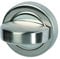 Alpertec 28020870 Edelstahl BI Color Badezimmer/WC Drehriegel für Rosettengarnituren, Türbeschläge, Verriegelung