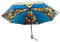 BB Designs Dc Vintage Comic Justice Umbrella Regenschirm 25 Centimeters Schwarz (Black)