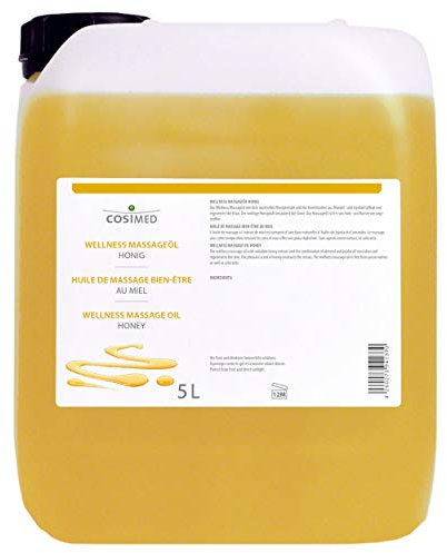 cosiMed Wellness Massageöl Honig, Massage Öl, Wellness, Therapie, 5 l