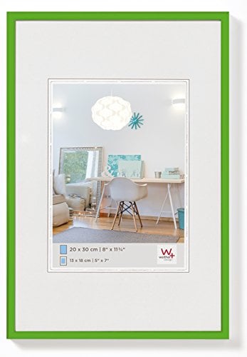 Walther KV130K New Lifestyle Kunststoff-Rahmen 21 x 30 cm, grassgrün