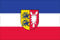 flaggenmeer® Flagge Schleswig-Holstein mit Wappen 110 g/m² ca. 120 x 200 cm