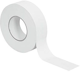 ACCESSORY Gaffa Tape Pro 50mm x 50m Weiß matt | Professionelles Gewebeband)
