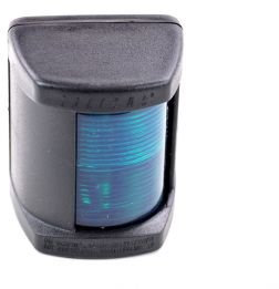 wellenshop Steuerbordlaterne Navigationslicht 12V 10W Schwarz