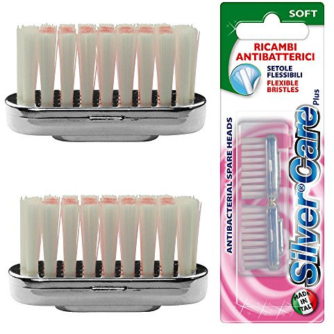 Silvercare PLUS NEUE weiche Zahnbürste Nachfüllung