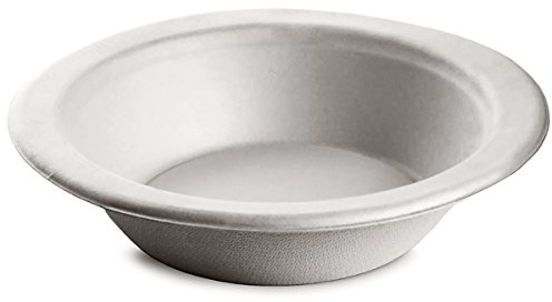 Biopac Biodegradable Sugarcane Bowls 12oz (Pack of 125)