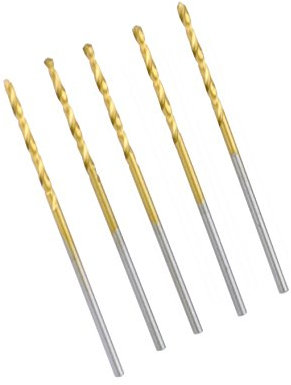 Proops 5X Titanium Coated HSS Metric Drill Bits 0.8mm. Jewellery, Modelling (M9190) Free UK Postage