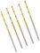 Proops 5X Titanium Coated HSS Metric Drill Bits 0.8mm. Jewellery, Modelling (M9190) Free UK Postage