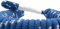 TransHorse Sport Strick universal mit praktischer Schlaufe und schickem Design in 4 attraktiven Farben (Water Blue)