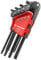 FACOM - Jeu de 8 Clés Allen Mâles Coudées Torx et Resistorx - 89.JP6AL - Clés Longues avec Tête Sphériques T10 à T40 - Étui Compact Professionnel - Matériau Durable de Qualité - Outillage à Main