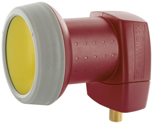 Schwaiger extrem hitzebeständig Sun Protect Single-LNB Ziegelrot