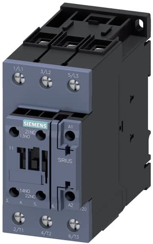Siemens SIRIUS Schütz 65 A 20 – 33 V 30 kW 1 NA + 1NC Borne Schraube