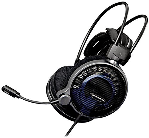 Audio-Technica ATH-ADG1X High-Fidelity Offenes Gamingkopfhörer schwarz/blau/Silber