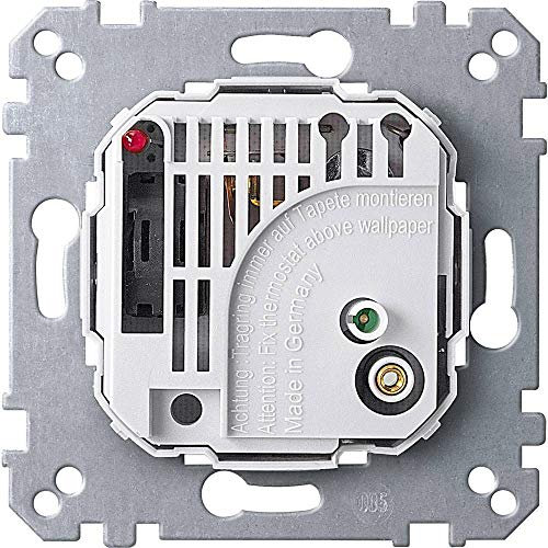 Merten 536304 Raumtemperaturregler-Einsatz mit Schalter, AC 24 V