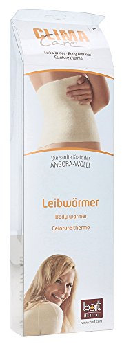 bort 106600 medium weiß CLIMACare Leibwärmer mit 44 % Angora, 1 stück, medium, weiß