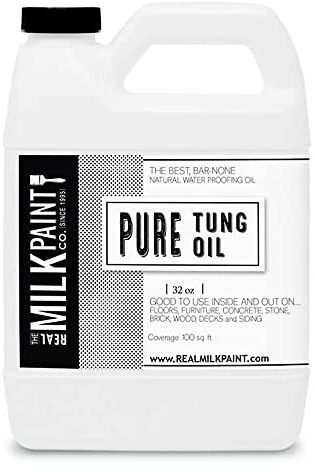 Véritable Lait Peinture Pure Huile de tung