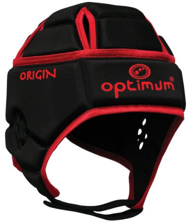 Optimum Herren Kopfschutz Hedweb Classic Origin, Herren, schwarz/rot
