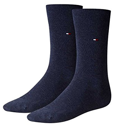 Tommy Hilfiger Mens Classic Socks, Navy, 9-11 UK