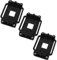 sourcing map Ventilateur Refroidissement processeur AMD Plastique Base Support 3pcs pour AM2 AM3 FM1 FM2 FM2 +