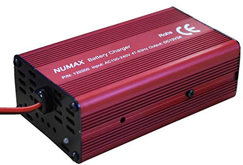 Numax Motorcycle Battery Charger 12V 2A