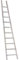 Scala Agricoltura Gierre in Alluminio 14 Gradini H 3,91 m Larghezza inf. 45,2 cm