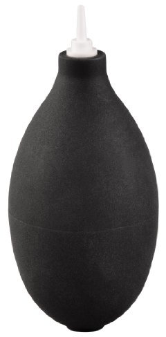 Hama Blasebalg zur Kamera- und Objektivreinigung, Länge 9,5 cm, Dust Ex Mini, Schwarz