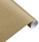 Könighaus (5,5€/m2 Gold 3D Carbon Autofolie 500 x 152 cm blasenfrei mit Anleitung