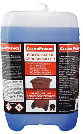 Biologischer Geruchskiller Reiniger 5 Liter | CP400250 | BiotonneN DESINFEKTIONSREINIGER Mülltonnen Geruchs -absorber