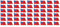 Mini Aufkleber Set - Pack wehend - 20x12mm - selbstklebender Sticker - Western Samoa - Flagge - Banner - Standarte fürs Auto, Büro, zu Hause und die Schule - 54 Stück