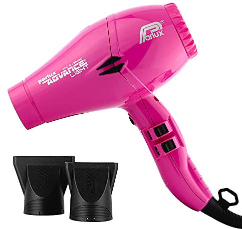 Parlux Advance Light - Secador de pelo ionico, Rosa (Fucsia)