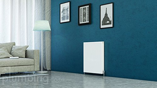 K-Rad Kompact Type 21 Double Panel Single Convector Radiator H750mm x W700mm White
