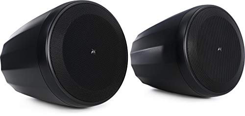 JBL Professional C65P/T Compact Full-Range Hanging Pendant Speaker, 8 Ohm or 70V, 5.25-Inch. Black, Sold as Pair