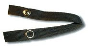 Isabella 18cm Black Resin Awning Tie (6 pcs)