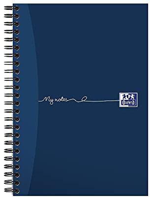 Oxord My Notes A5 Card Cover Wirebound Notebook, Ruled and Perforated, 200 Page, 1 Notebook