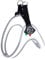 Tre Ponti Geschirr Easy Fit Classic Neon mit Click-Verschluss weiss 25 - 29 cm bis ca. 3 kg