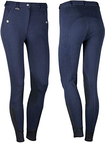 Harry´s Horse Reithose Beijing II Kniebesatz, Farbe:Navy, Größe:D42