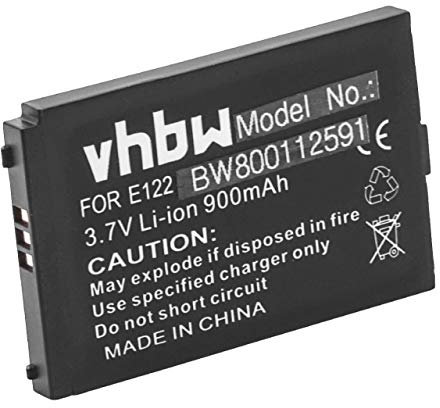 vhbw batteria compatibile con Medion MD2201, MD97200, MD97100 smartphone cellulare (900mAh, 3,7V, Li-Ion)