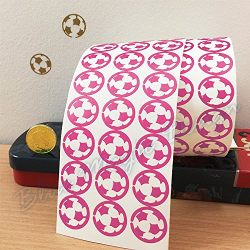 90 Football Stickers muraux en vinyle 20 mm Autocollant Décollez et Appliquez