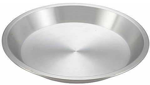 Winco 9-Inch Aluminum Pie Plate, Medium